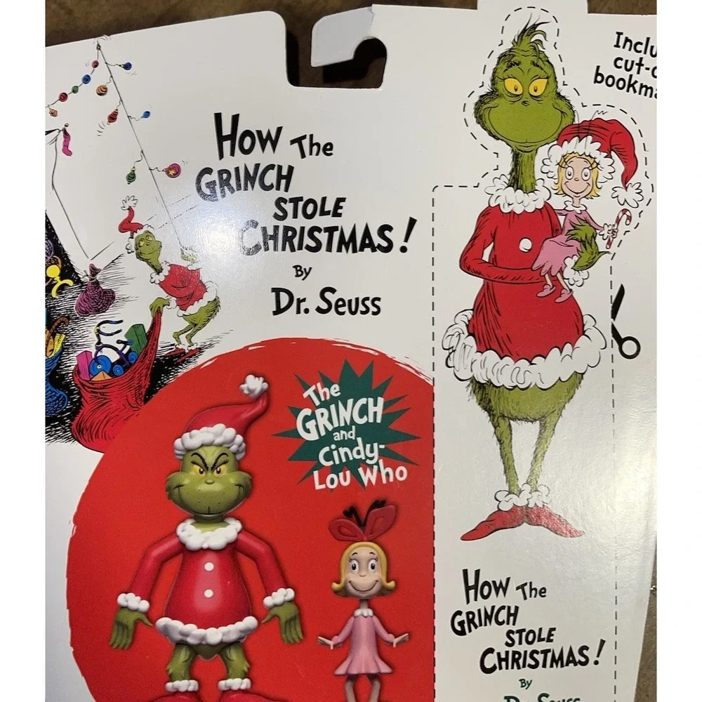 Culturefly How The Grinch Stole Christmas GRINCH & CINDY-LOU WHO Figures 2Pk